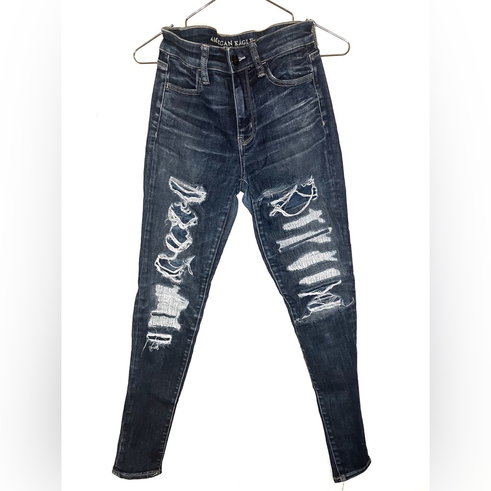 American Eagle Outfitters Skinny ripped jeans